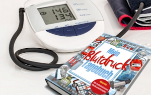 Blutdruck-Tagebuch – Blutdruckpass zum Notieren