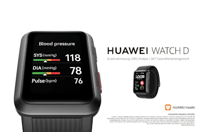 huawei watch d blutdruck